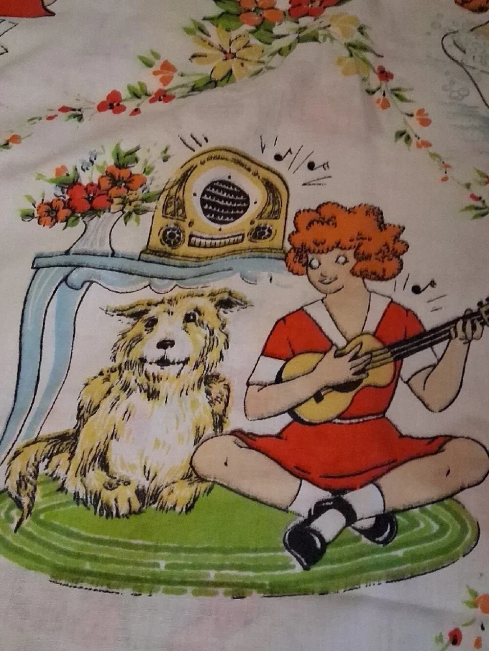 Vintage Little Orphan Annie Full Size Duvet Cover!!! Excluded From Sale